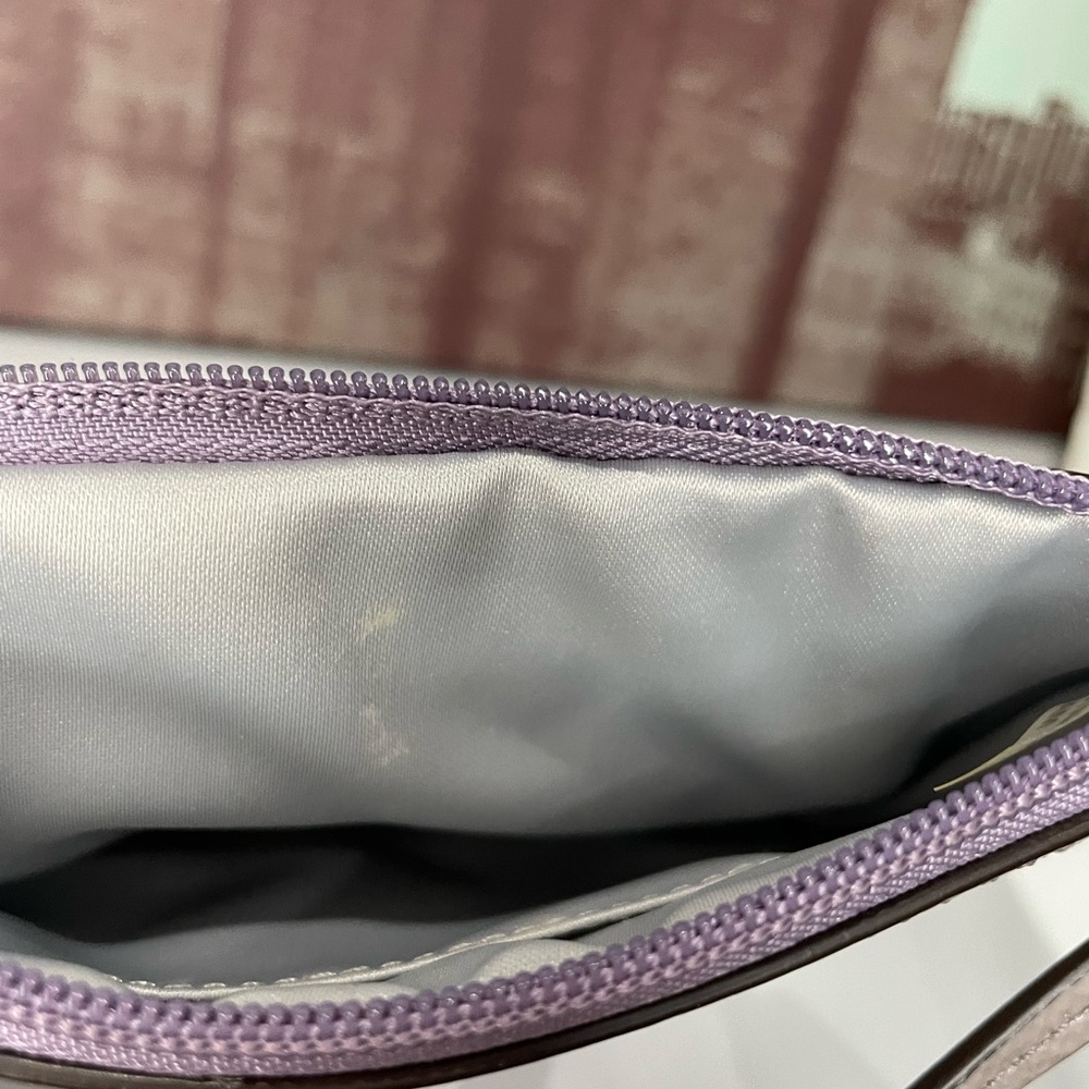Coach Y2K lilac signature wristlet - Picture 12 of 13